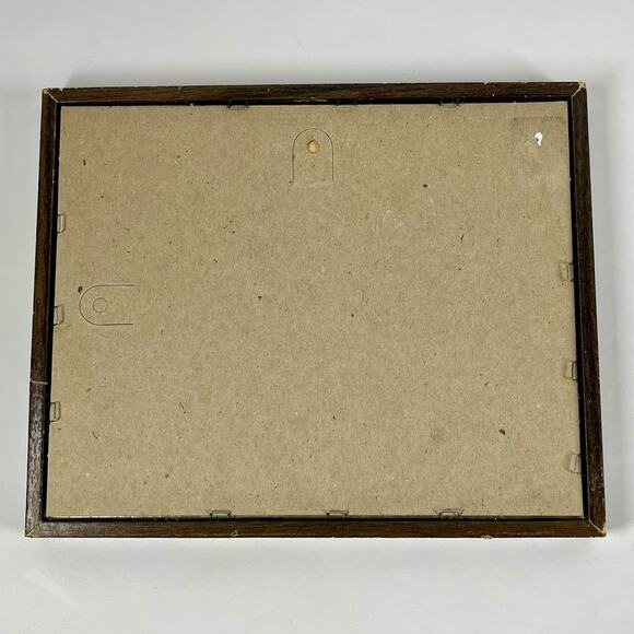 MG Loates Vintage 1970s Framed Print Mouse Mushrooms Woodland Animal 10.75x9” - Picture 9 of 9